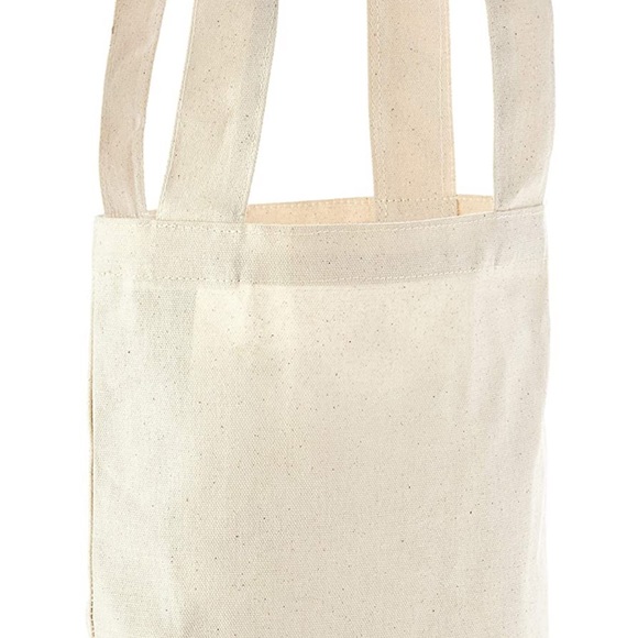 NWT Set of 2 Hallmark Bunny Canvas Tote Bag - Picture 4 of 9